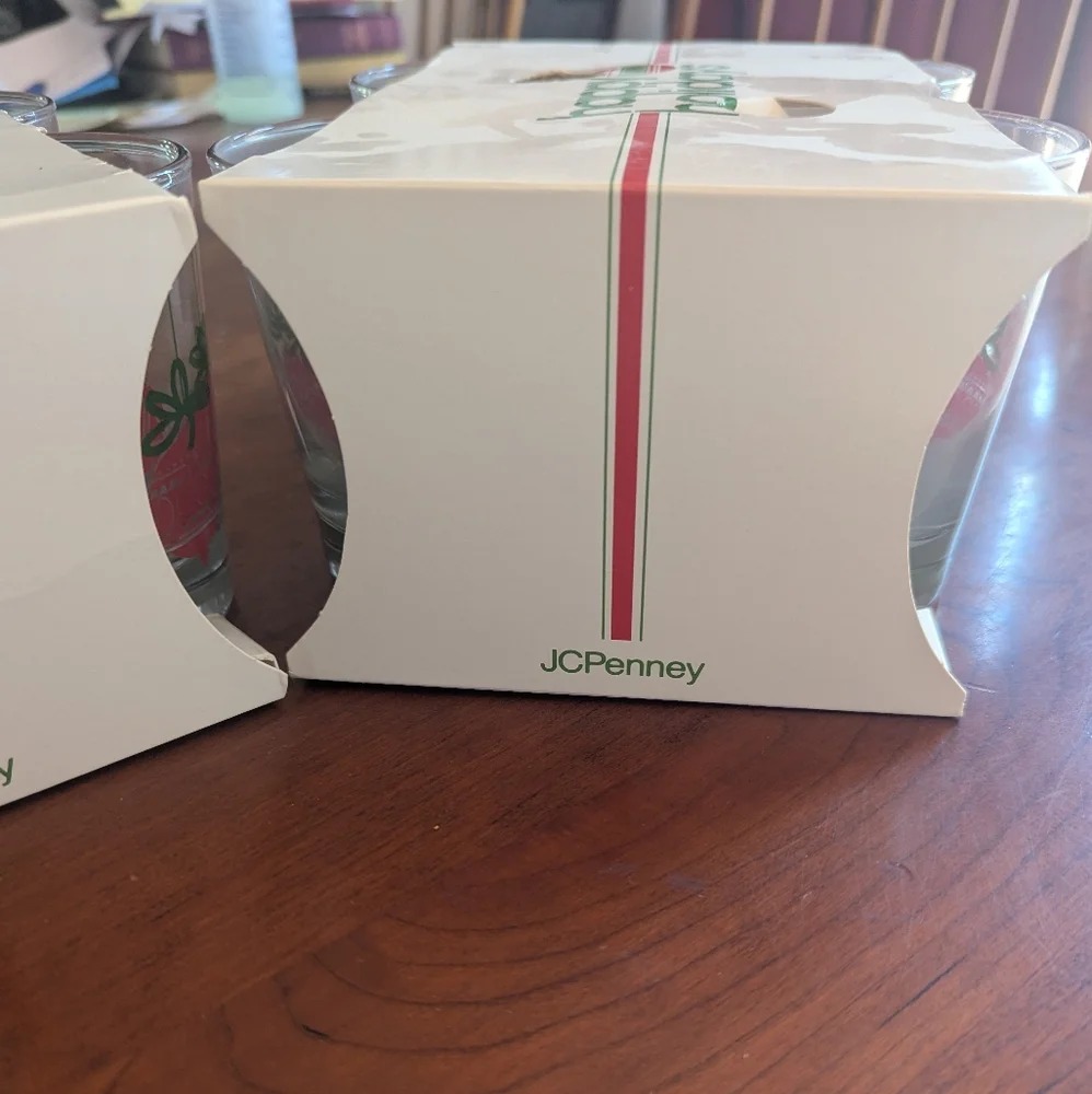 Vintage Limited Edition XMas Glasses